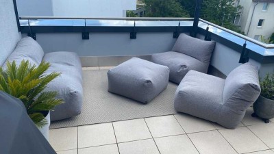 Moderne Penthouse Wohnung am Stadtrand nahe Stadtwald