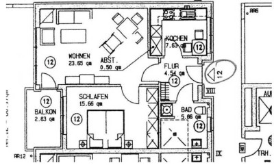 2 Zimmer Wohnung (Seniorengerechtes-/Barrierefreieswohnen)