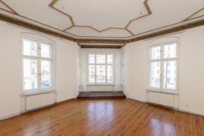 Majestätische 4 Zi -Altbauwohnung im Kollwitzkiez- Charme, Licht & Lage