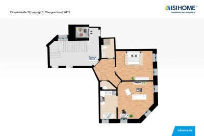 geräumige 2-Raumwohnung - WE15