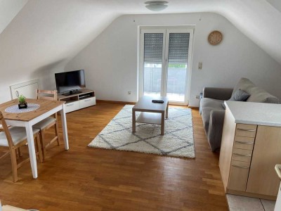 Helle und ruhige 2-Zimmer Dachgeschosswohnung in Stuttgart-Mähringen
