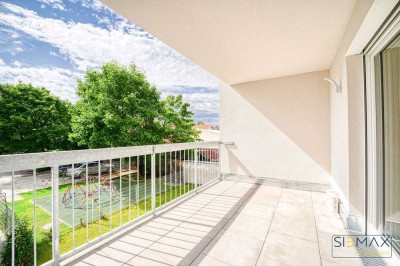 Lichtdurchflutete 4-Zimmer-Maisonette mit zwei Terrassen – Erstbezug in Allach