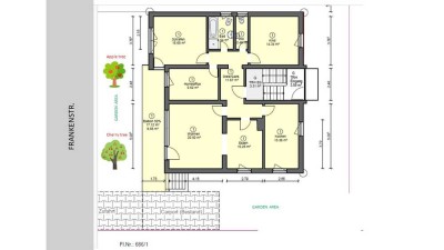 Komfortabel wohnen, mitten im Grünen – Stilvolle 5-Zimmer-Gartenwohnung in Altendorf