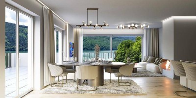 Faszinierende Seewohnung in erster Reihe am Millstätter See