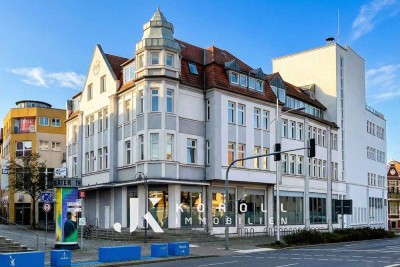 Gut geschnittene, vermietete 3-Zimmer-Wohnung mit Aufzug und Balkon