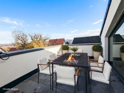 Dachgeschosswohnung mit Aufzug - Top ausgestatteter Neubau