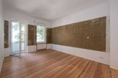 Charmante 1-Zimmer-Altbauwohnung mit Balkon in Neukölln