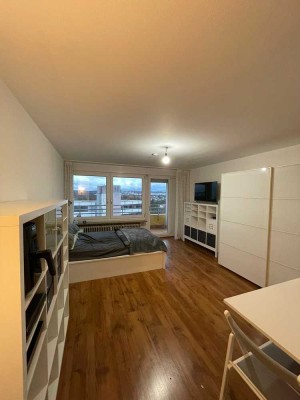 Möblierte Einzimmer-Wohnung in 70567 Stuttgart im 9. Stock