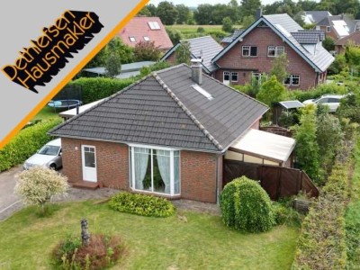 Verkauf eines gepflegten Bungalows in ruhiger Seitenstraße in Windbergen bei Meldorf