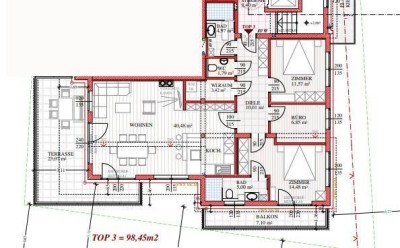 Exklusive Südwest-Wohnung in ruhiger Panoramalage