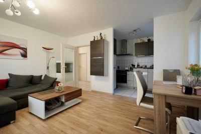 Taunusstein-Wehen: Vermietete 3-Zimmer-Wohnung mit Balkon, Gartenanteil & Tiefgarage