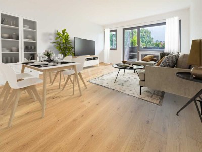 Ruhige, sehr gepflegte, freundliche 2,5-Zimmer Wohnung mit Balkon - 5 Min. fußläufig zum Chiemsee