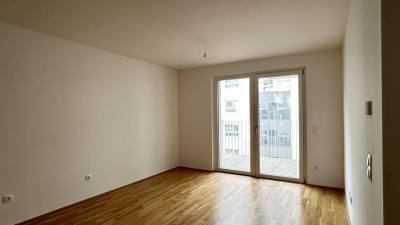 Ihr neues Zuhause im Grünen: Neubau-2-Zimmer-Wohnung mit Balkon!