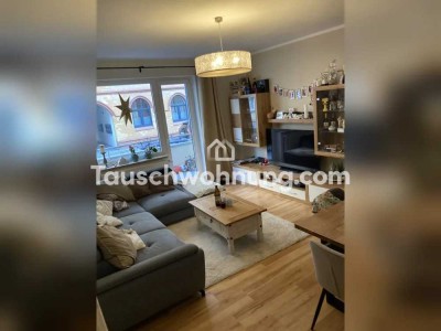 Tauschwohnung: 3Zimmer/Pärchen/WG-Wohnung, suchen: 4.Zimmer Familienheim
