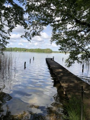 Ferienwohnung am großen Lychensee mit Stellplatz