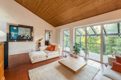 Architektenhaus mit Charakter – Ein Ort zum Wohlfühlen mit unverbaubarem Grünblick