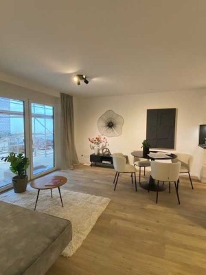 Hochwertiger 2-Zimmer Neubau in Fürth Südstadt; Küche und TG-Stellplatz inklusive; mit Balkon