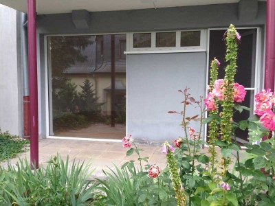 Ruhige 1-Raum Souterrain-Wohnung mit Terrasse in Hohenstein-Ernstthal