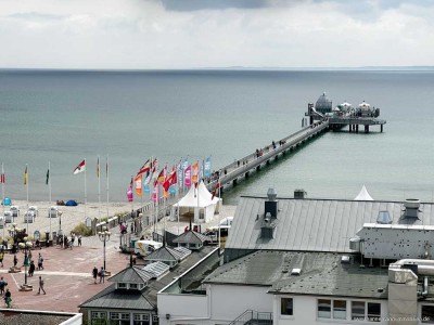 1A LAGE VON GRÖMITZ - direkt an der Seebrücke mit Blick auf die Ostsee!