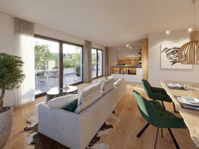 Lichtdurchflutetes Penthouse vom Startarchitekten designt!