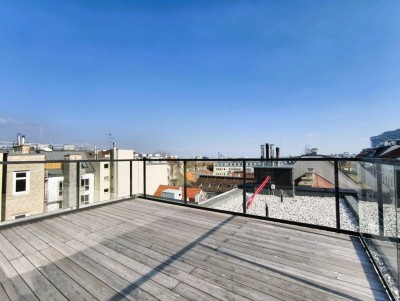 Exklusive Dachterrasse in Währing - 3 Zimmer mit top Aufteilung und großzügiger Außenfläche - Exzellente öffentliche Anbindung