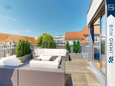 ++ Design-Ikone mit Weitblick: Dieses Penthouse in der Südvorstadt ist pure Extraklasse ++