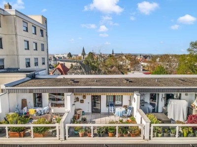 Maisonettewohnung mit traumhafter Dachterrasse in zentraler Lage von Friedberg