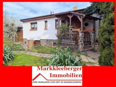 Bungalowstil ; Nebengebäude; Garagen u.v.m.- EINFAMILIENHAUS nahe Markkleeberger See