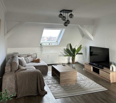 3 Zimmer Wohnung mit fantastischem Blick über die Stadt