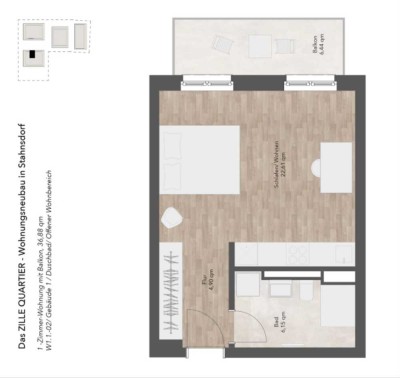Studio Apartment in Stahnsdorf