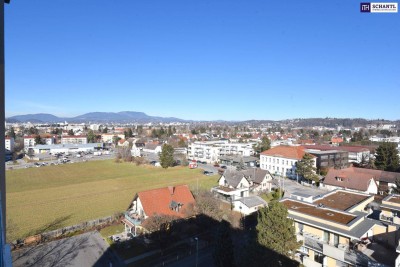 Ab in den 9. Stock - Traumhaftes 3-Zimmer-Penthouse mit unglaublichem Fernblick -Sonnenloggia und Stellplatz inkludiert - Jetzt zugreifen!!