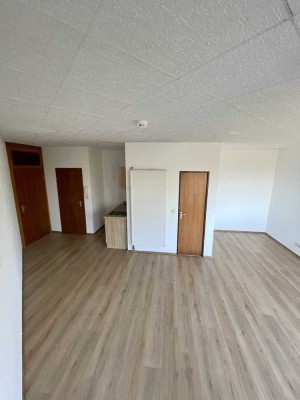 Helle, frisch renovierte 1-Zimmer-Wohnung mit Balkon + neue Küche