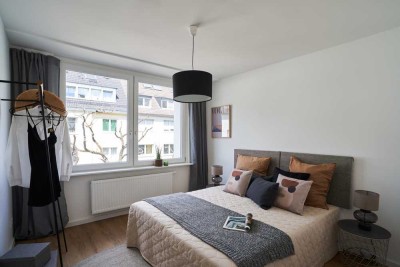 Erstbezug nach Kernsanierung | Zwei-Zimmer-Wohnung mit Balkon in Derendorf