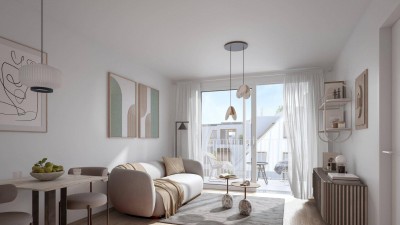 THE TEMPTATION - Vorsorgewohnung - 2-Zimmer-Wohnung mit herrlicher Freifläche - Idealer Grundriss