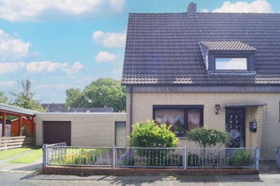 Sofort wohlfühlen: 4-Zi.-DHH inkl. Werkstatt in Bremen-Grohn