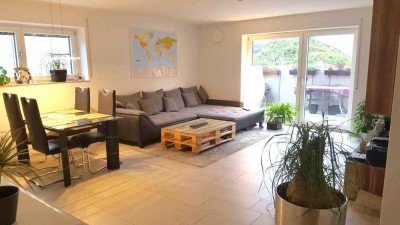 Attraktive 3-Zimmer-Souterrain-Wohnung mit gehobener Innenausstattung mit EBK in Mittelbiberach