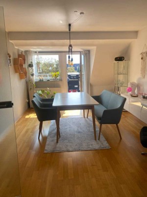 Penthouse-Wohnung über 2 Etagen mit Terrasse