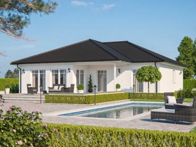 Exklusives Wohnen bezahlbar gemacht, toller Winkelbungalow in Serrig von Rensch-Haus Trier