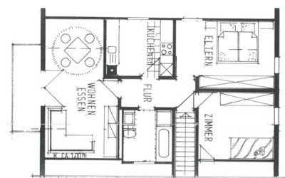 Attraktive, vollständig renovierte 3-Zimmer-Wohnung mit Balkon, Gartennutzung und Home-Office – frei