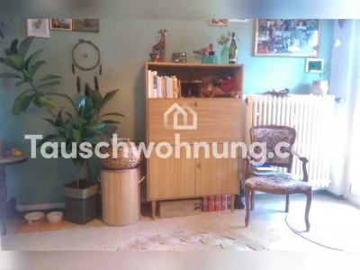 Tauschwohnung: 1 Zi.Whg + Balkon/separater Kü. und Bad gegen 2-3 Zi.Whg 55m²+