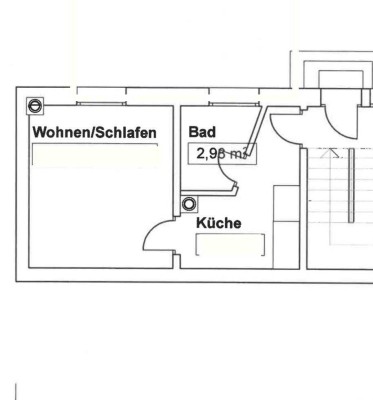 zentral gelegene 1 Zimmer Wohnung in Pfungstadt