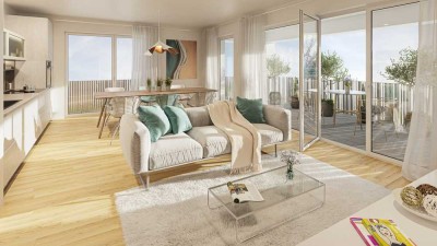 **OFFENE BERATUNG: 25.&26.07. **Eigentum statt Miete: 3-Zimmer-Wohnung mit Garten
