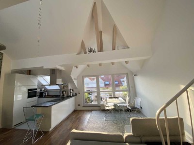 Lichtdurchflutete 3-Zimmer Maisonettewohnung, 3.OG in Frankfurt-Nied - provisionsfrei