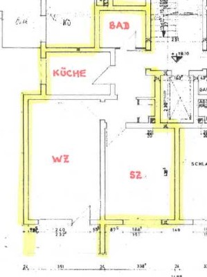 Helle 2-Zimmer-Wohnung Nähe Krupunder See