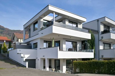 Sipplingen, exklusiv - modern - neuwertig! Wohnhaus mit malerischem See u.Bergpanorama