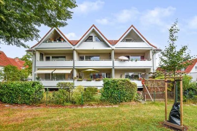Helle 2-Zimmer Dachgeschoss-Wohnung mit Balkon in ruhiger Lage von Bad Schwartau!
