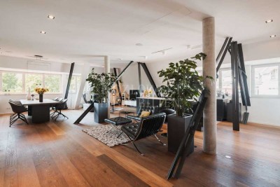 Palais Langheinrich hochexklusiv - Penthouse-Flair & Design auf zwei Ebenen!