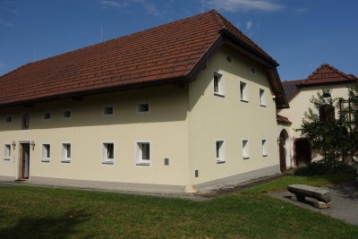 Generalsaniertes Bauernhaus auf großem Grund mit Wald