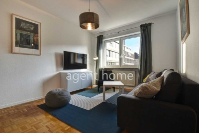 MÖBLIERT - MODERN STYLE im WESTEN - 2,5-Zimmer-Wohnung mit Balkon