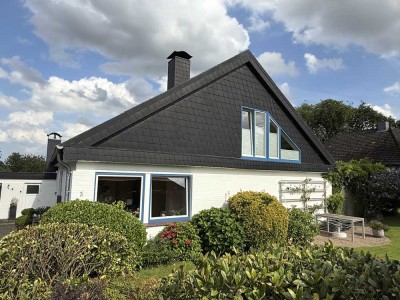 Einfamilienhaus in ruhiger Sackgasse mit Blick ins Grüne